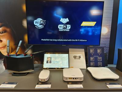 MediaTek 持續拓展 Wi-Fi 7 全球生態系統，首批認證產品閃耀 CES 2024